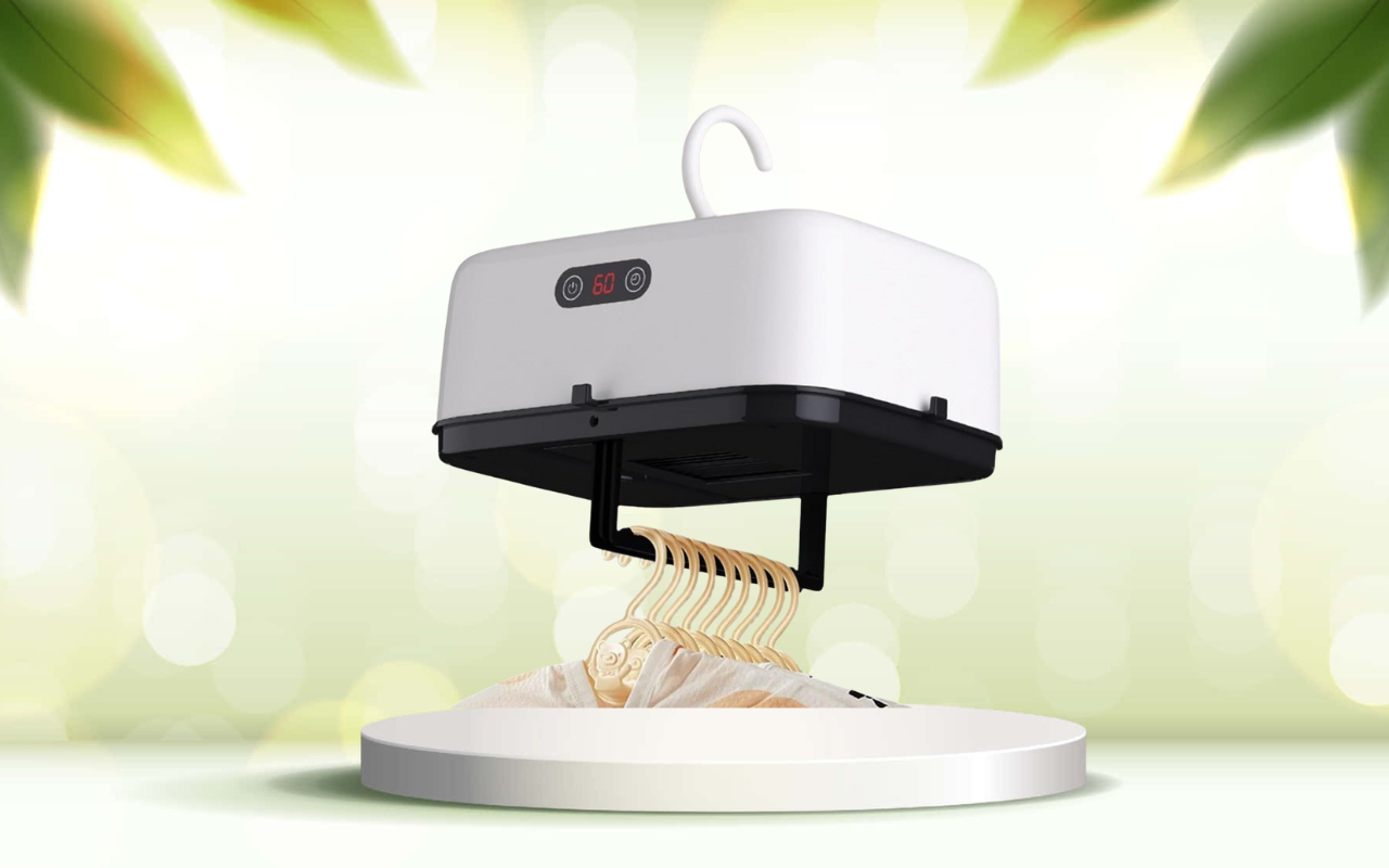 Asciuga ovunque senza stress: scopri l’asciugatrice portatile compatta e potente