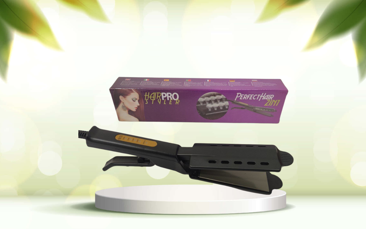Scopri Hair Pro Style: la piastra 2 in 1 che asciuga e liscia in un solo gesto